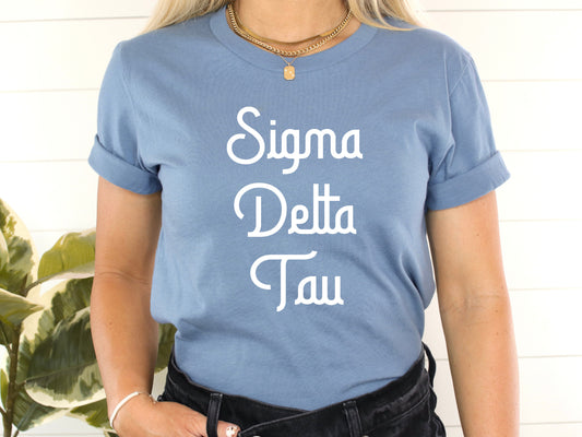 Sigma Delta Tau All About That Pop Sorority T-shirt _ 2702g