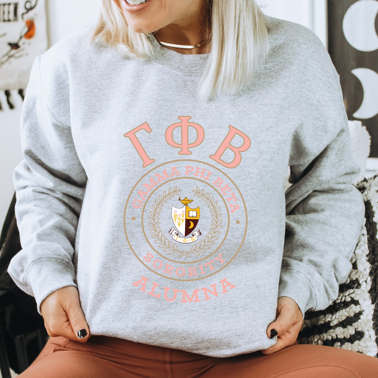 Kappa Delta Alumna Vintage Sorority Sweatshirt _ 31025g
