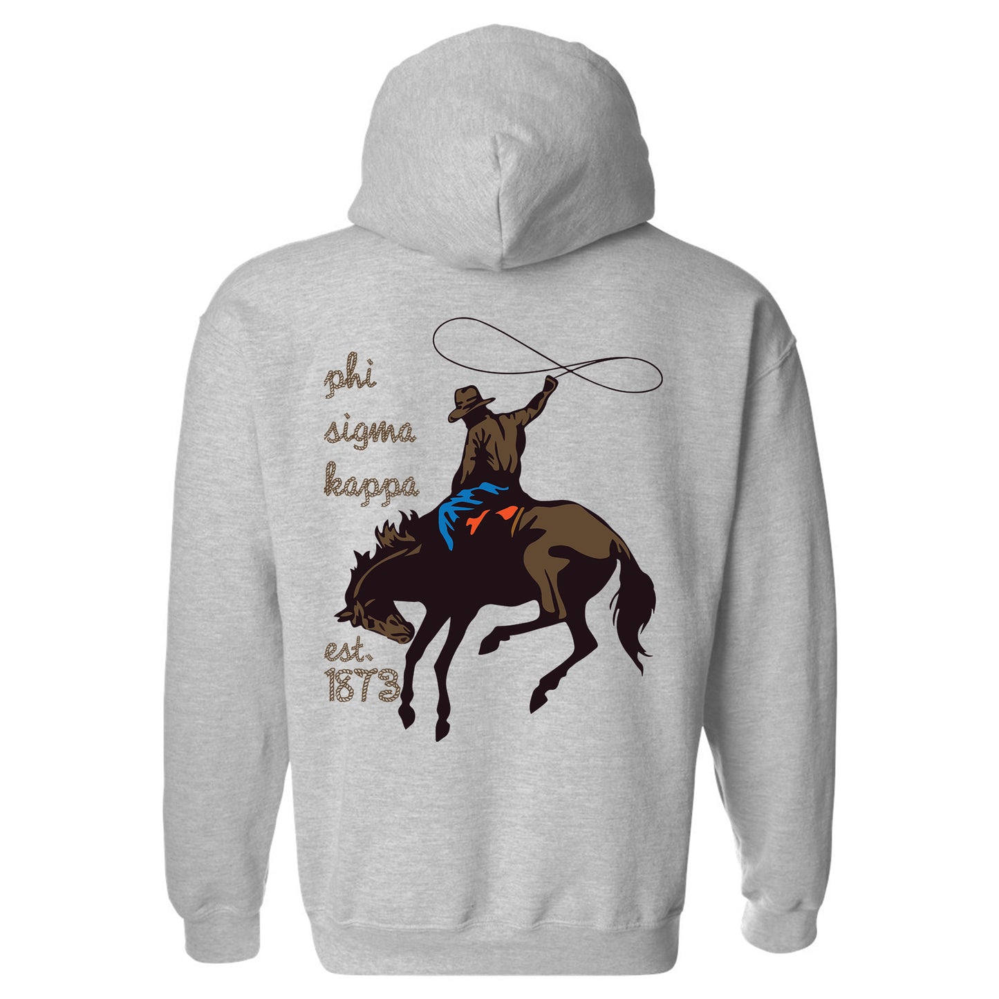 Phi Sigma Kappa Cowboy Fraternity Hoodie _ 31197g