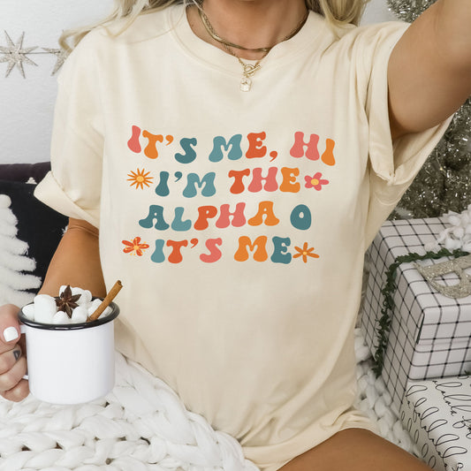 Alpha Omicron Pi Style Sorority T-shirt _ 35995g