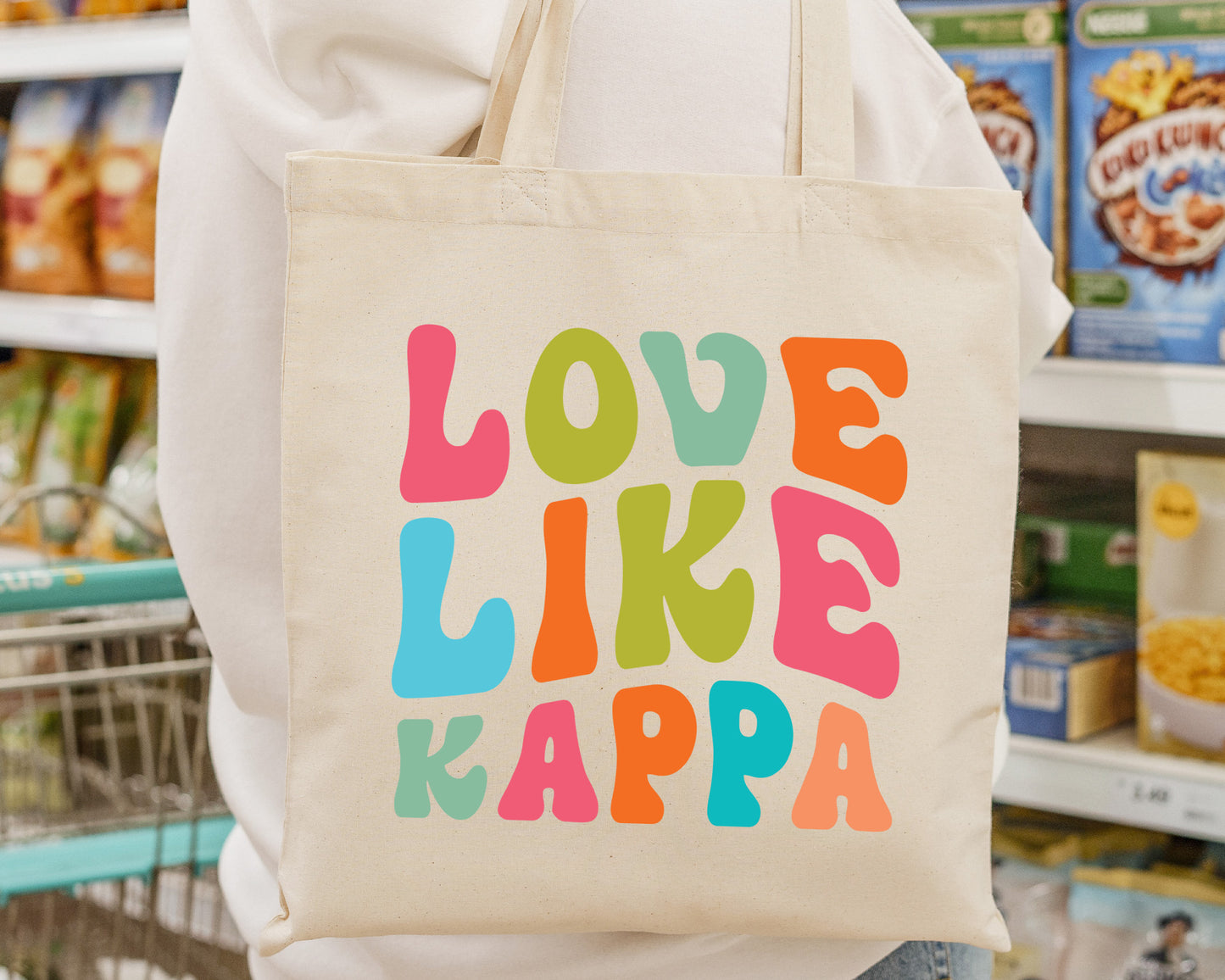 Kappa Kappa Gamma Love Like Sorority Tote Bag _ 34351g