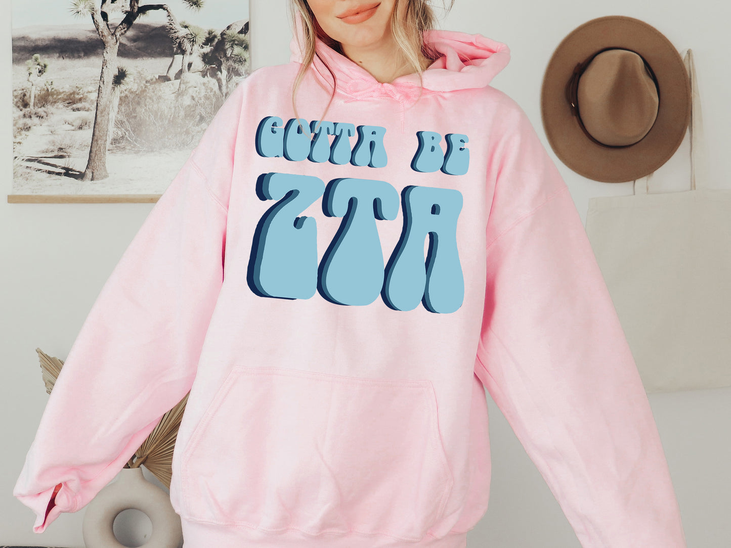 Gamma Phi Beta They've Gotta Be Sorority Hoodie _ 350g