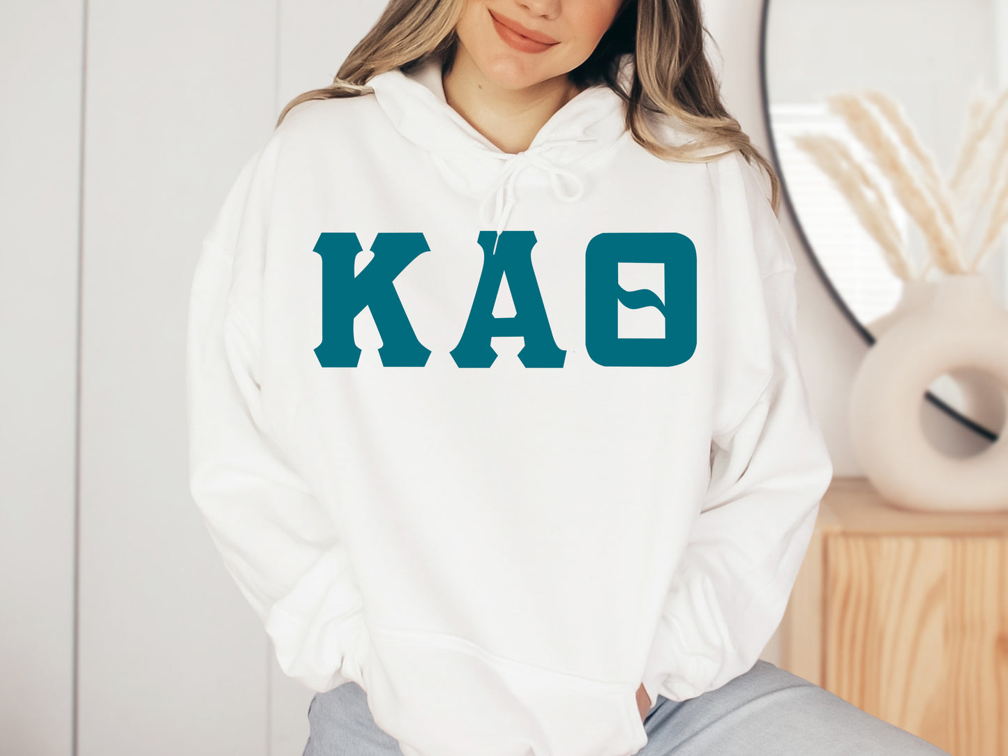 Kappa Alpha Theta Back to the Basics Sorority Hoodie _ 637g