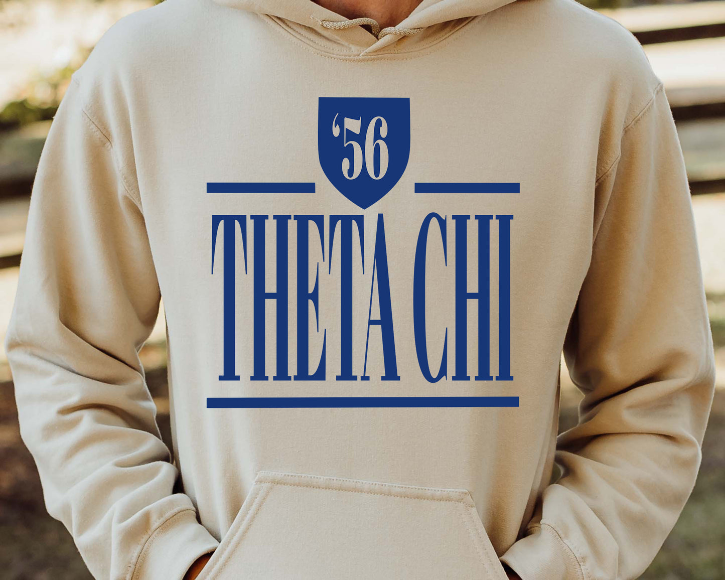Theta Chi Shield Fraternity Hoodie _ 1211g