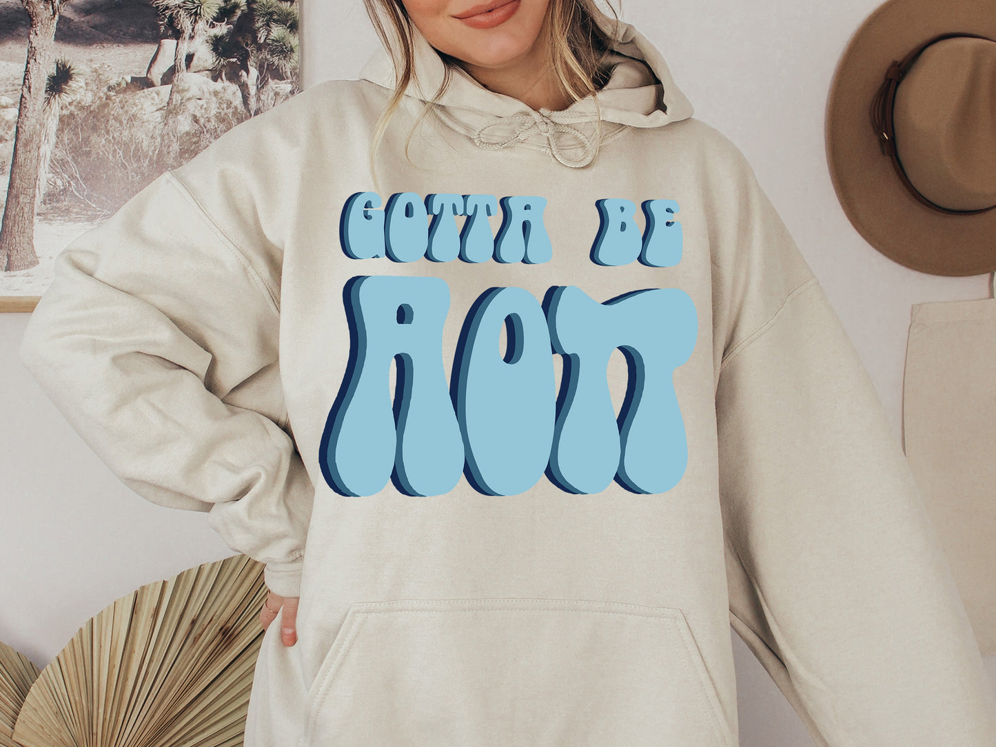 Alpha Omicron Pi They've Gotta Be Sorority Hoodie _ 340g