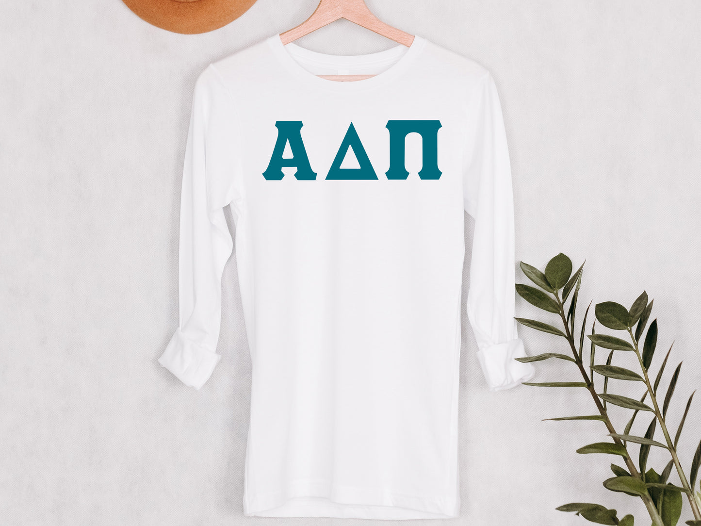 Alpha Delta Pi Back to the Basics Sorority Long Sleeve T-shirt _ 623g