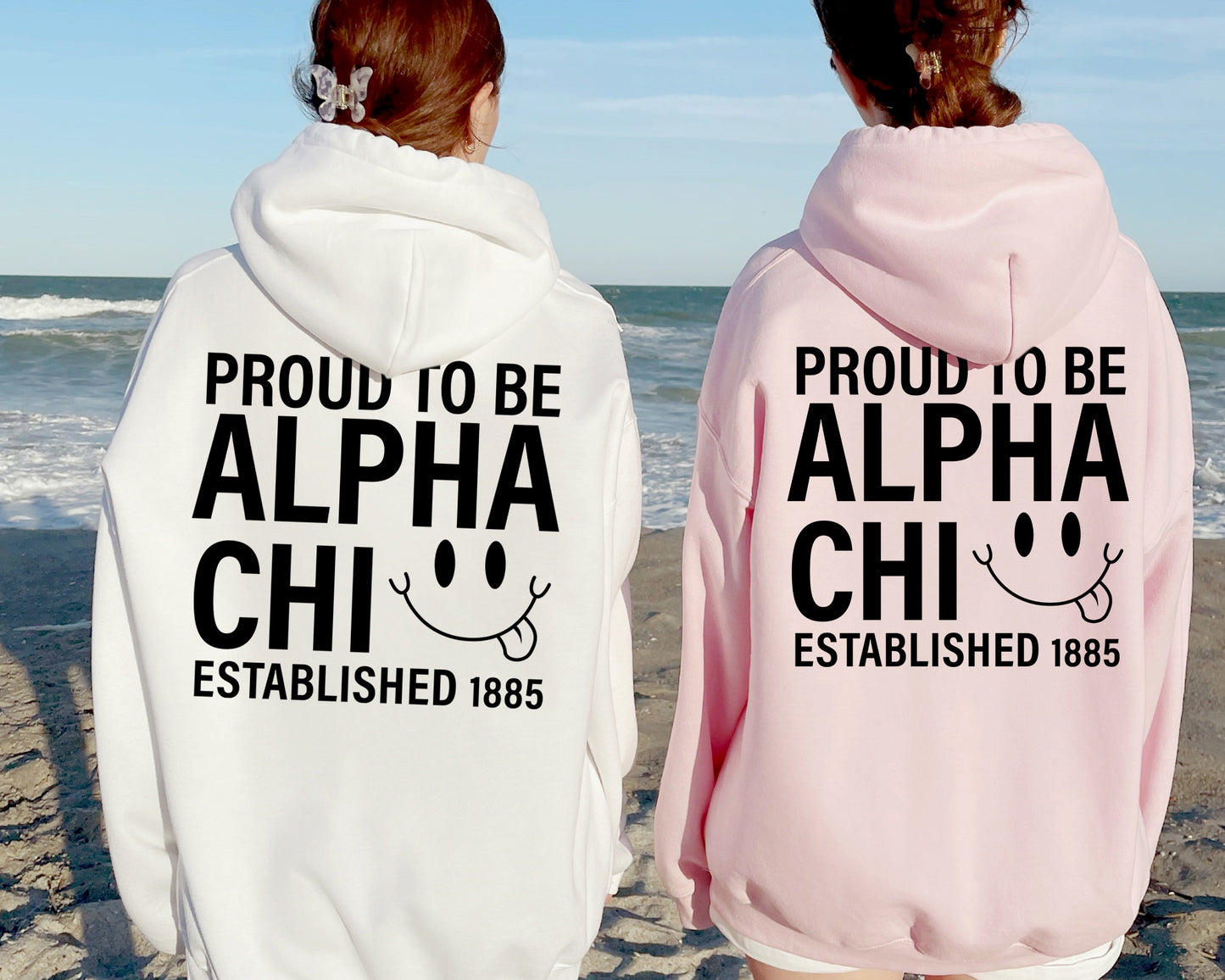 Alpha Chi Omega Proud to Be Sorority Hoodie _ 33128g