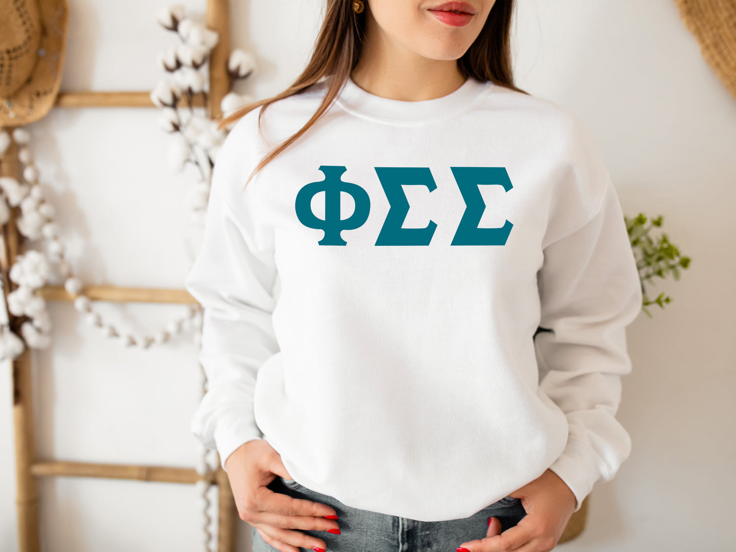 Phi Sigma Sigma Back to the Basics Sorority Sweatshirt _ 341g