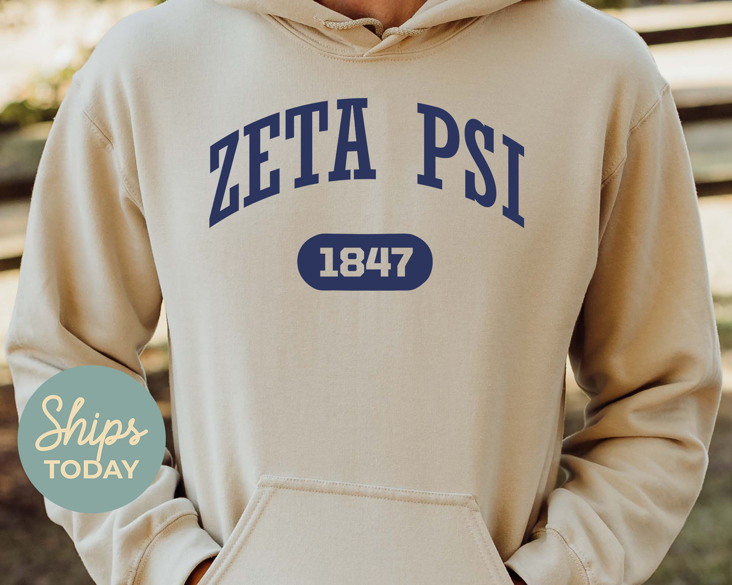 Zeta Psi Fraternal Arch Fraternity Hoodie _ 938g