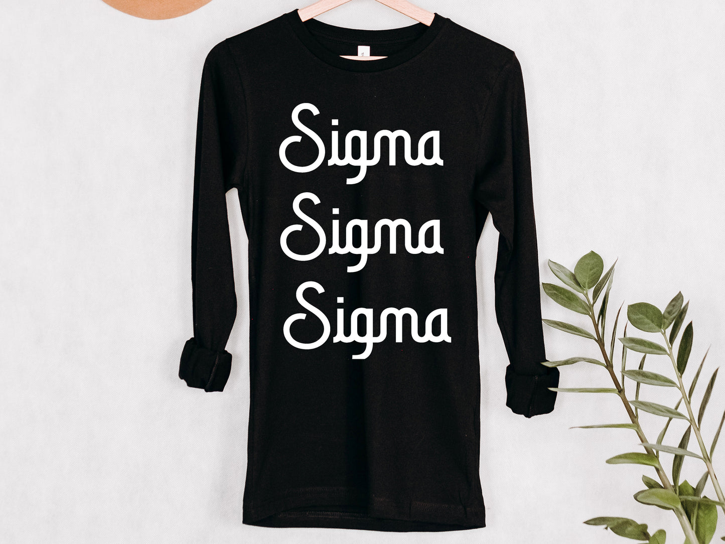 Sigma Sigma Sigma All About That Pop Sorority Long Sleeve T-shirt _ 2704g