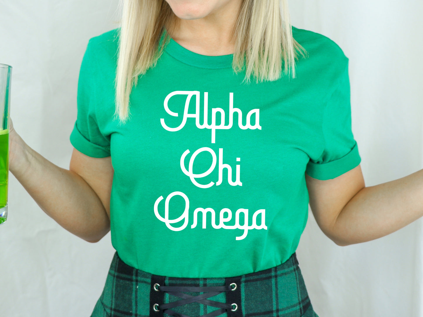 Alpha Chi Omega All About That Pop Sorority T-shirt _ 2681g