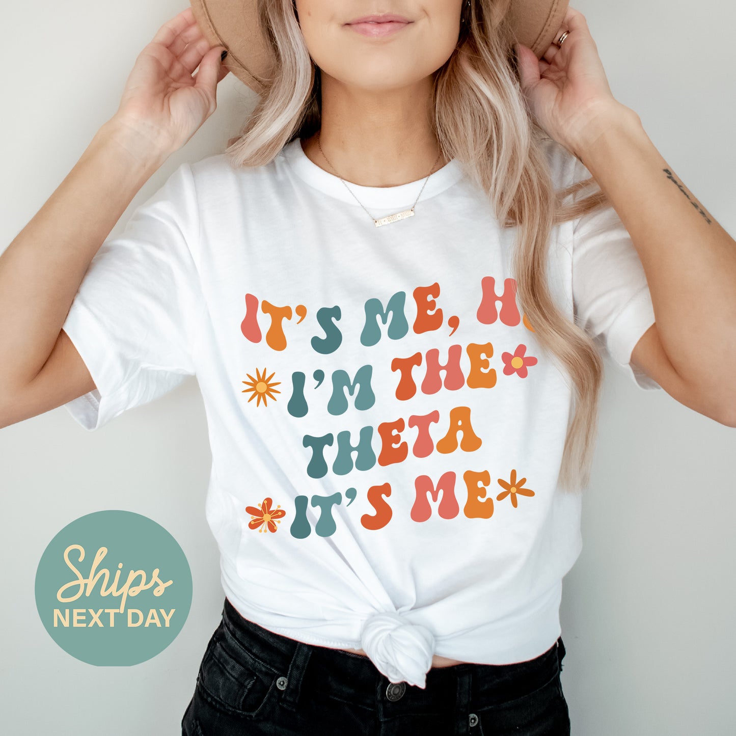 Kappa Alpha Theta Style Sorority T-shirt _ 36006g
