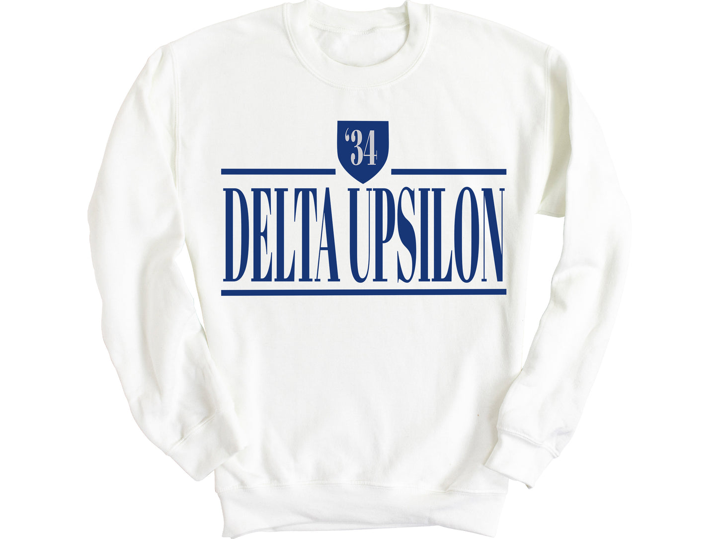 Delta Upsilon Shield Fraternity Sweatshirt _ 1192g