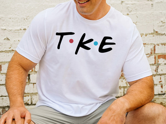 Tau Kappa Epsilon Greek Friends Fraternity T-shirt _ 30699g