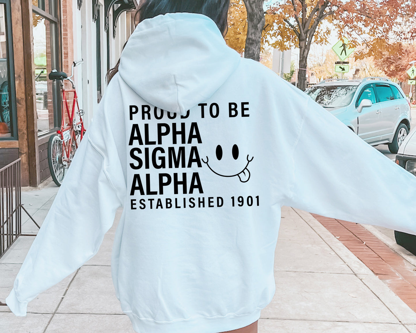 Alpha Sigma Alpha Proud to Be Sorority Hoodie _ 33134g
