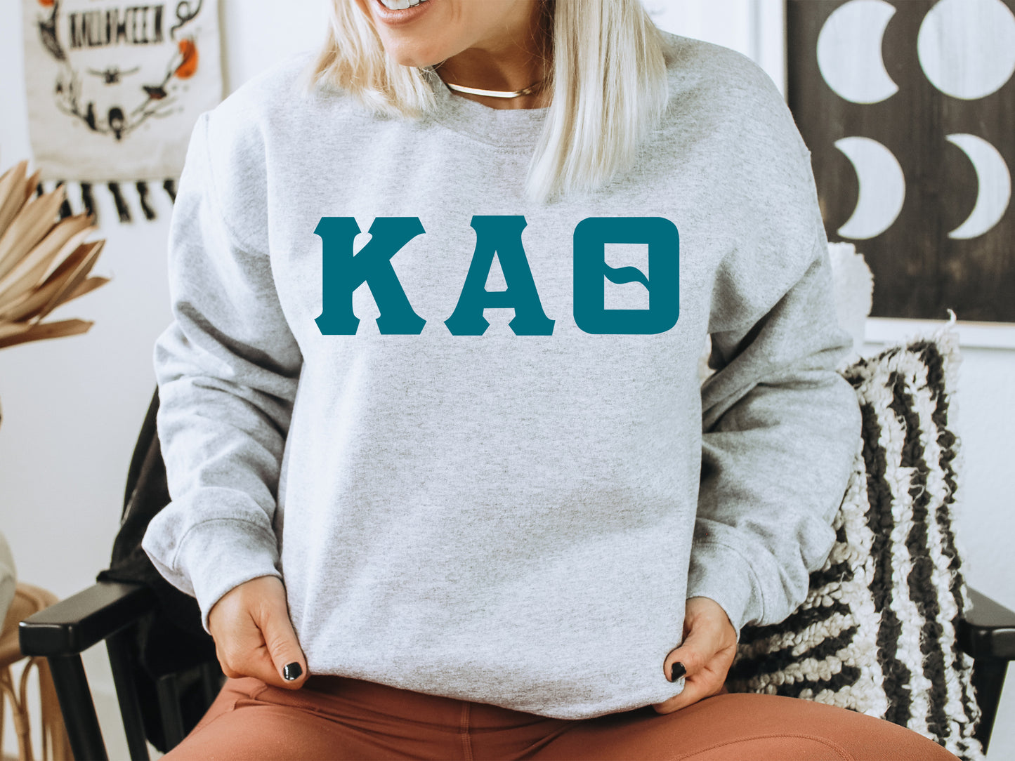 Kappa Alpha Theta Back to the Basics Sorority Sweatshirt _ 637g