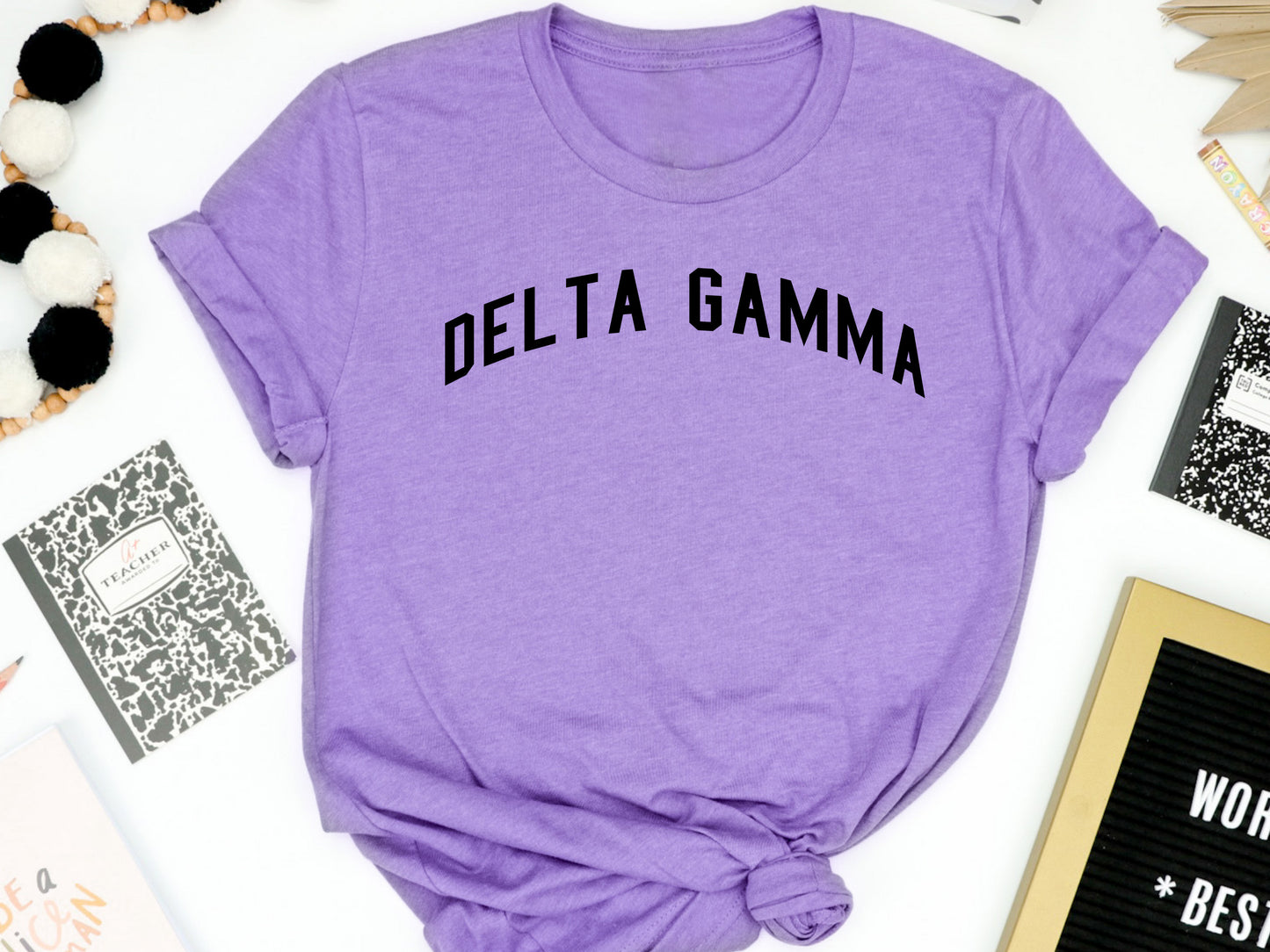 Delta Gamma Just Bold Sorority T-shirt _ 2380g
