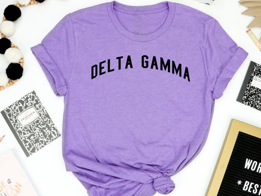 Delta Gamma Just Bold Sorority T-shirt _ 2380g