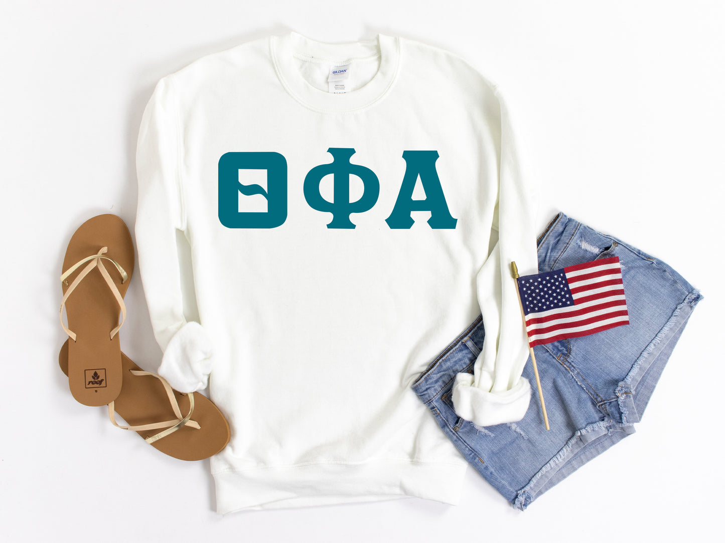 Theta Phi Alpha Back to the Basics Sorority Sweatshirt _ 646g