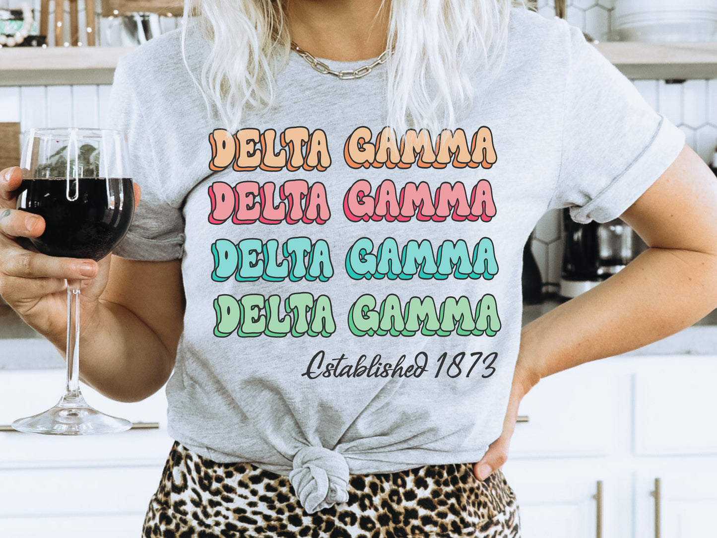 Delta Gamma Lucy Sorority T-shirt _ 269g