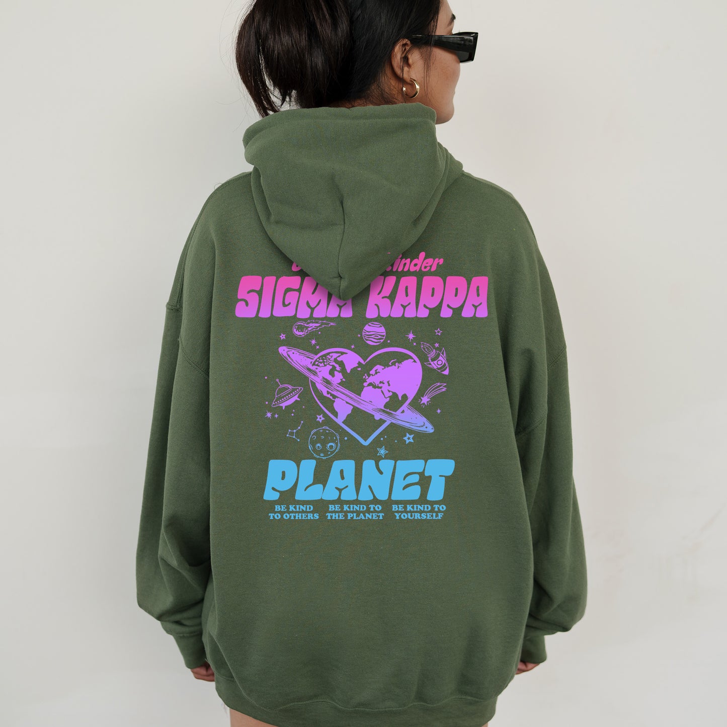 Sigma Kappa Ombre Worlds Sorority Hoodie _ 35563g