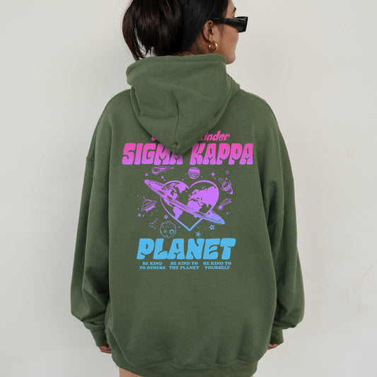 Sigma Kappa Ombre Worlds Sorority Hoodie _ 35563g