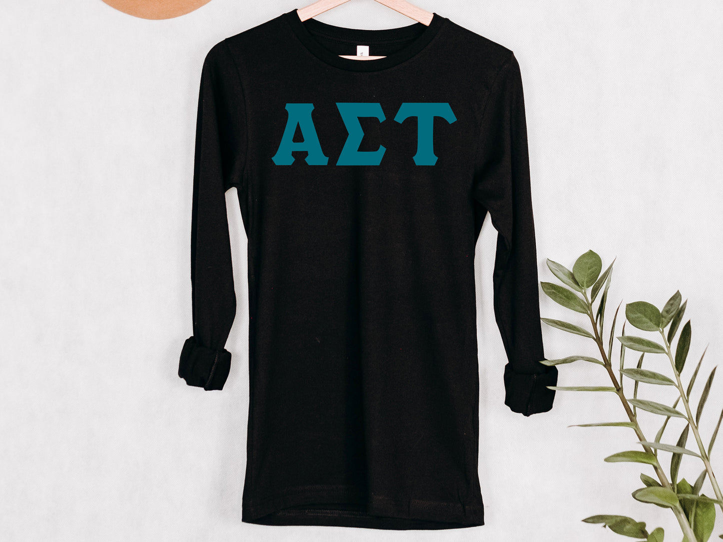 Alpha Sigma Tau Back to the Basics Sorority Long Sleeve T-shirt _ 629g