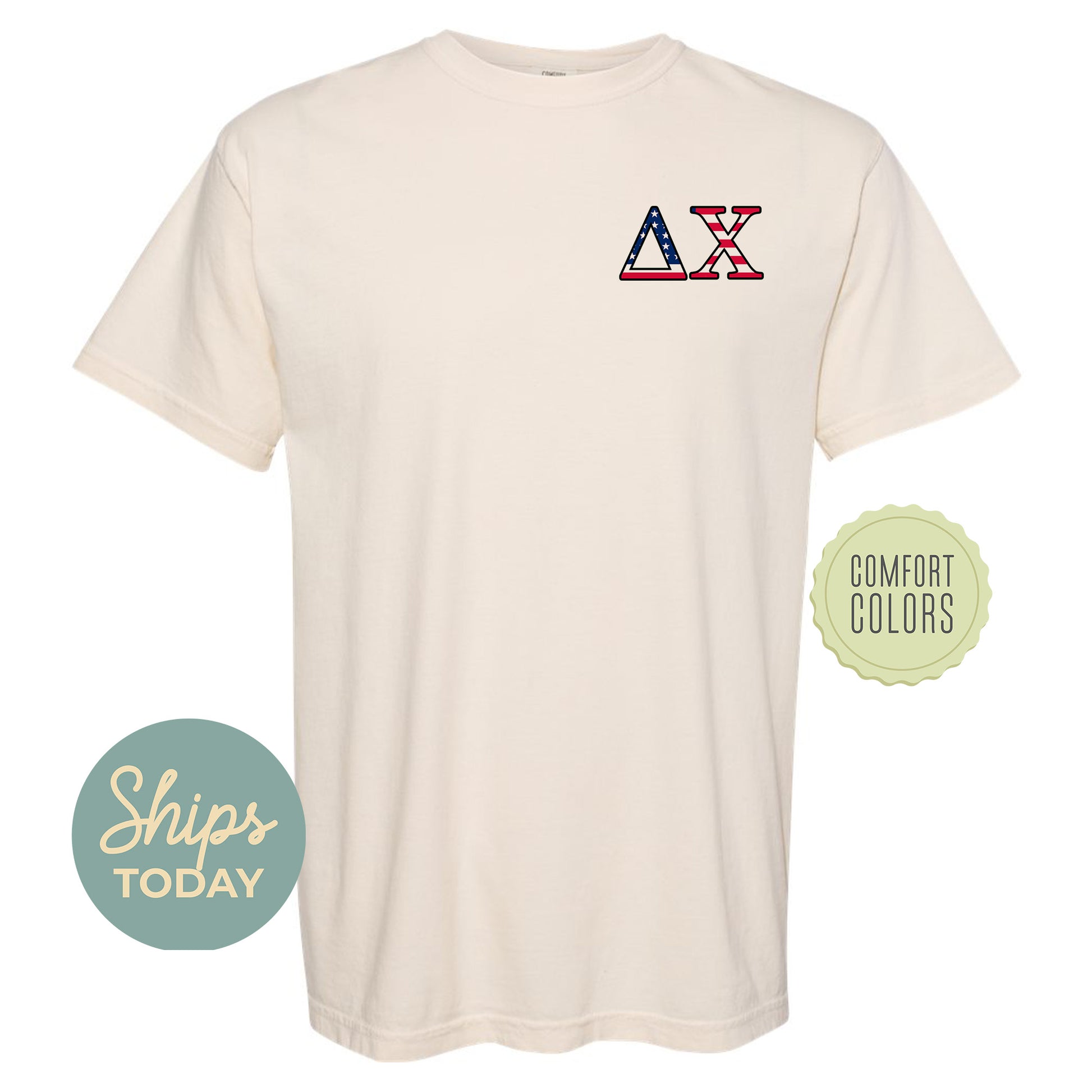 a white t - shirt with the letters a and a on it