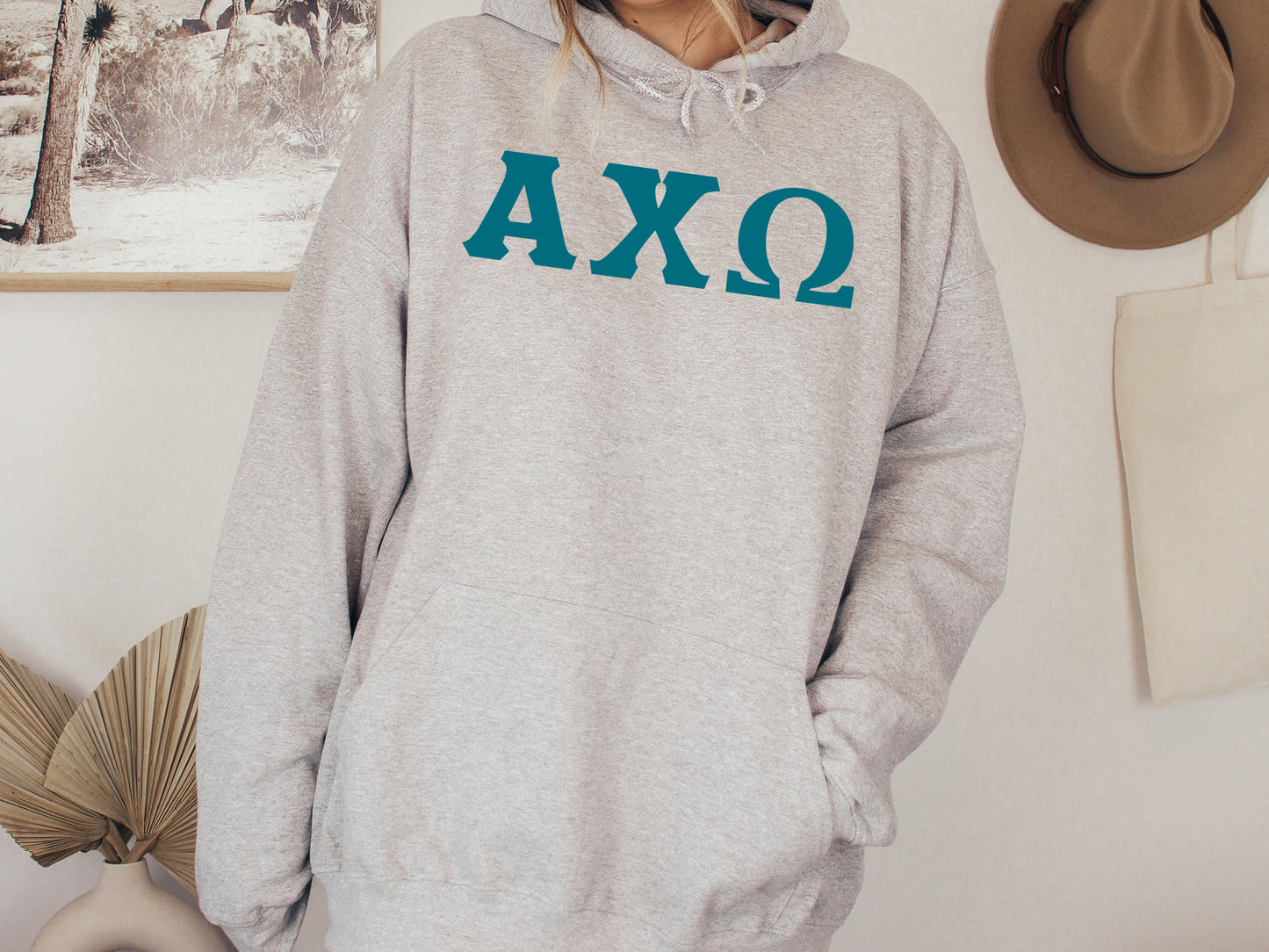 Alpha Chi Omega Back to the Basics Sorority Hoodie _ 622g