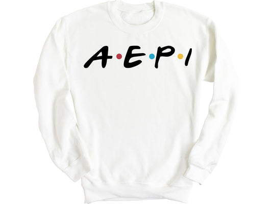 Alpha Epsilon Pi Greek Friends Fraternity Sweatshirt _ 30672g