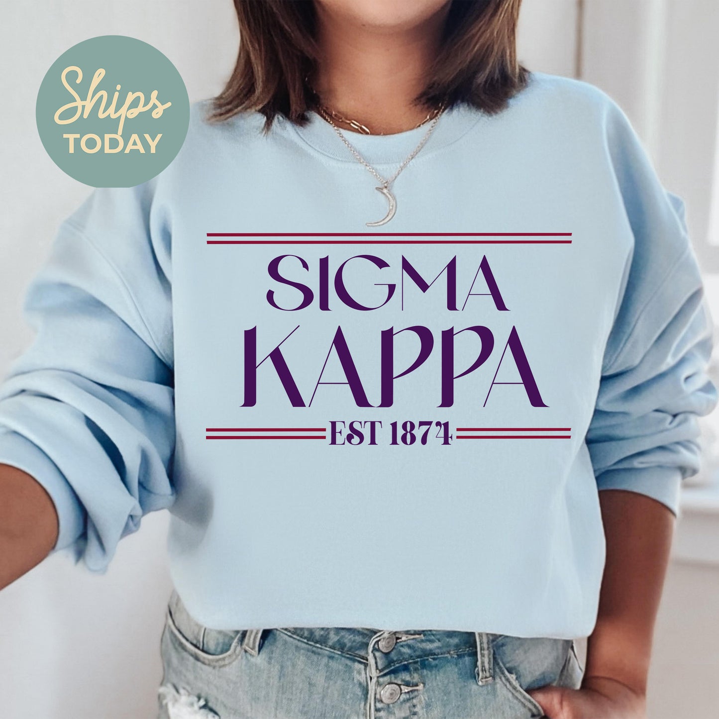 Sigma Kappa Greek Harmony Sorority Sweatshirt _ 34986g