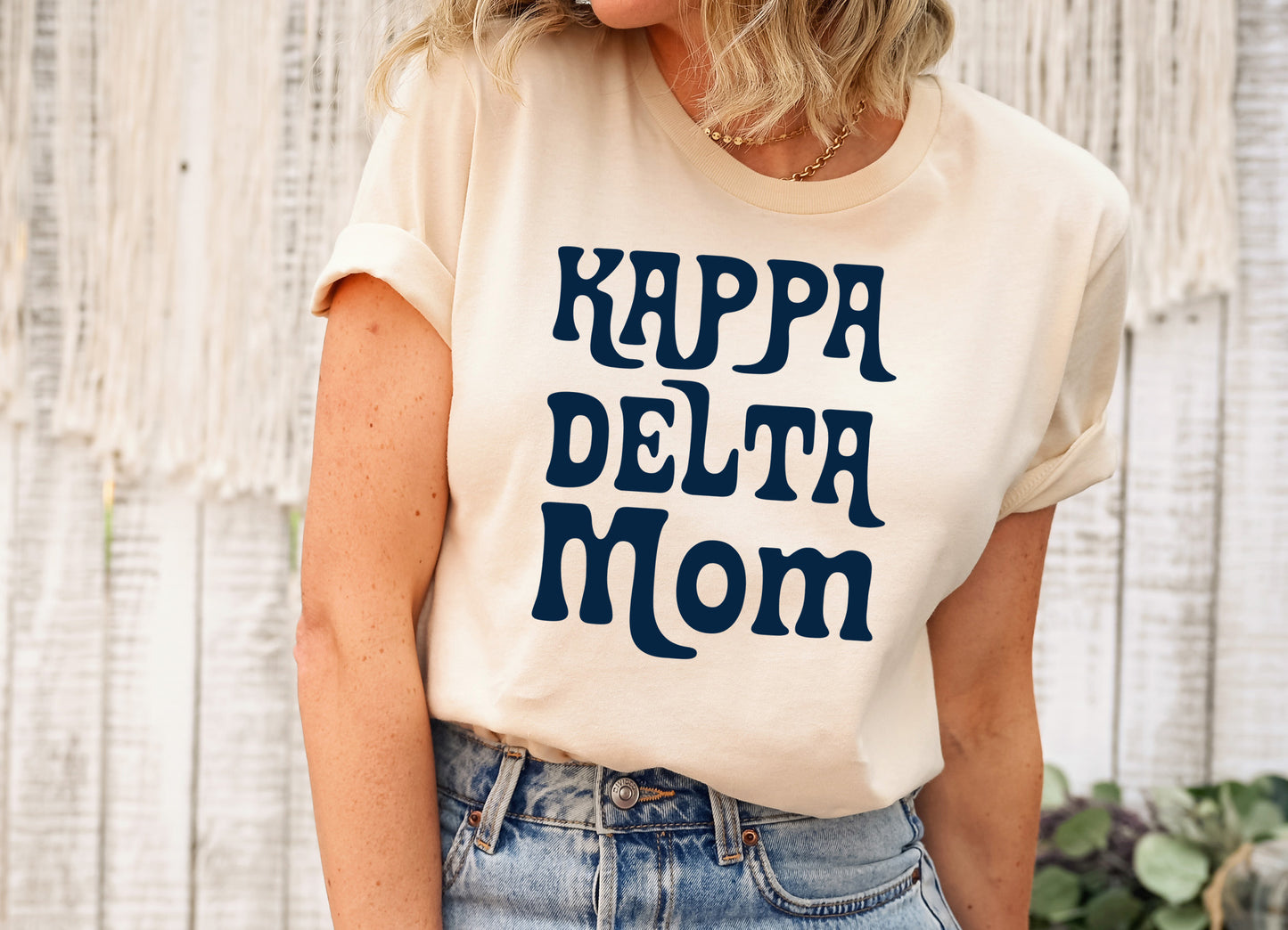 Kappa Delta Got it from my Mom Sorority T-shirt _ 3087g
