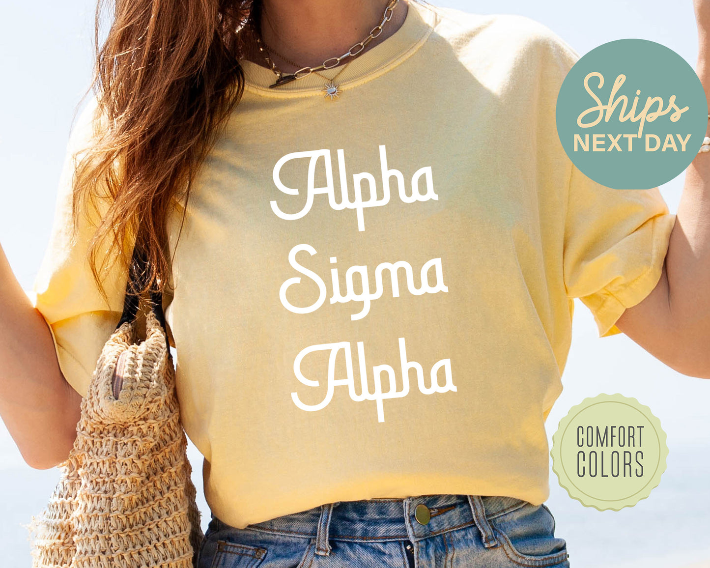 Alpha Sigma Alpha All About That Pop Comfort Colors Sorority T-shirt _ 2687g