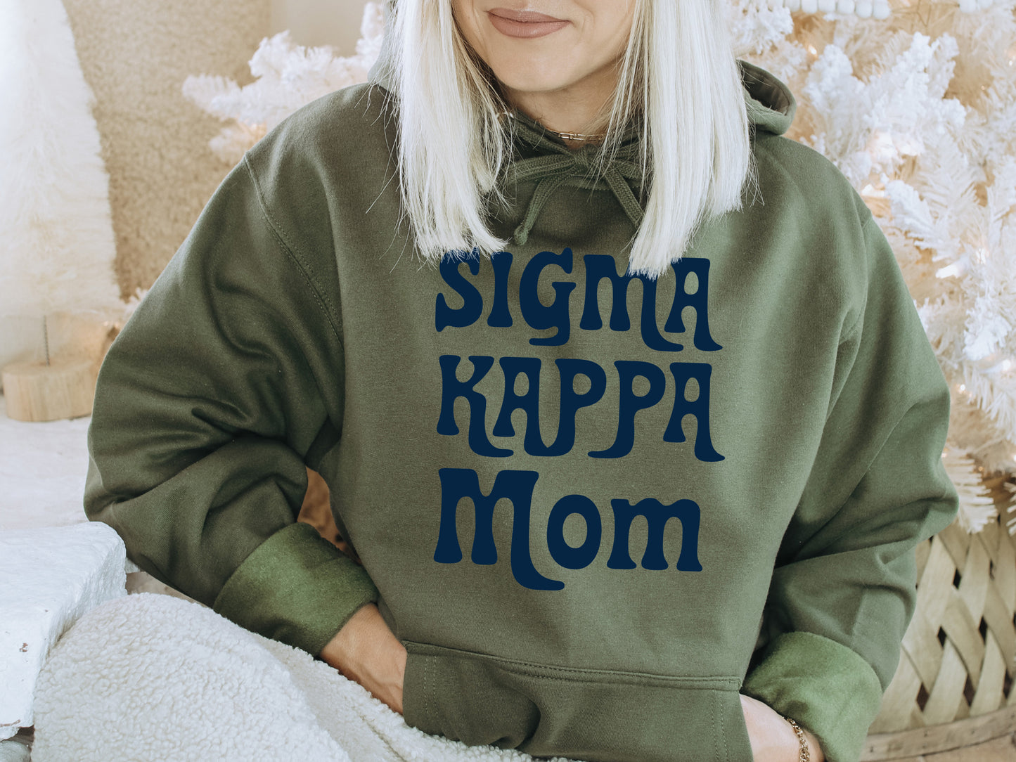 Sigma Kappa Got it from my Mom Sorority Hoodie _ 3093g