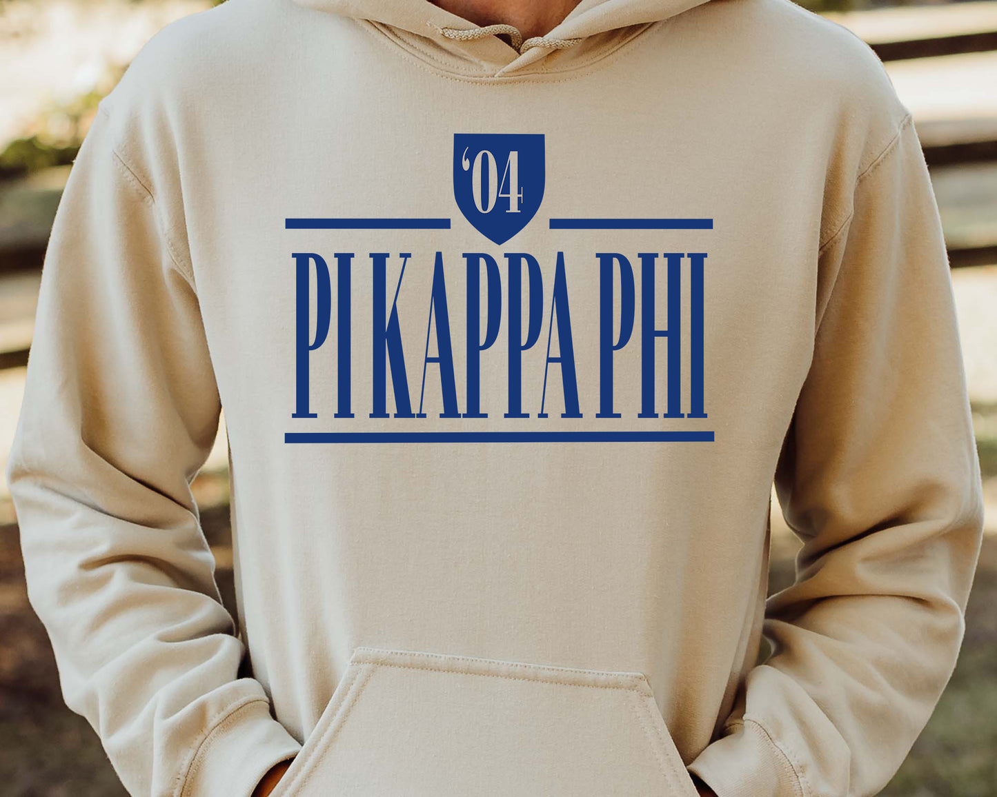 Pi Kappa Phi Shield Fraternity Hoodie _ 1202g