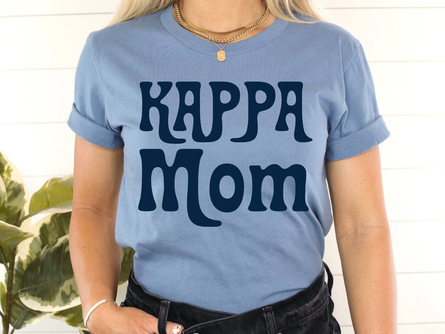 Kappa Kappa Gamma Got it from my Mom Sorority T-shirt _ 3088g