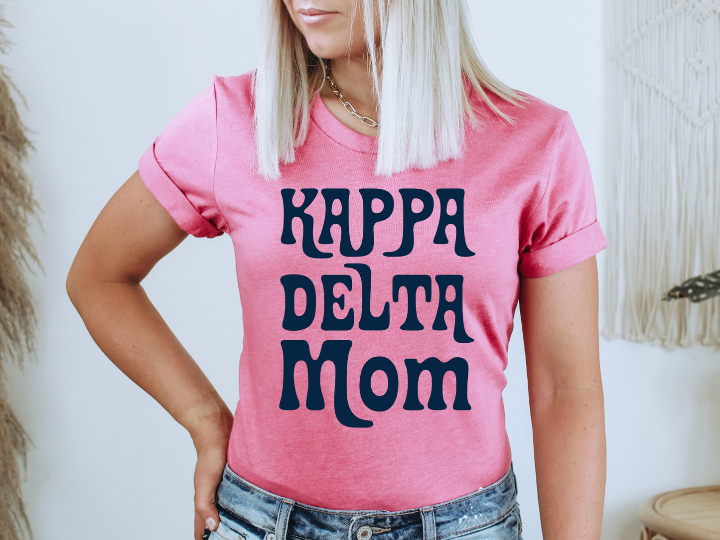 Kappa Delta Got it from my Mom Sorority T-shirt _ 3087g