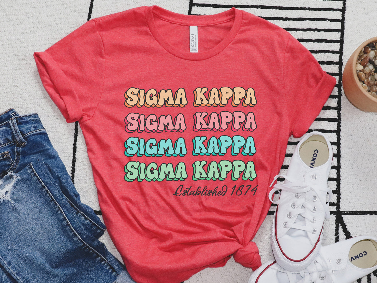 Sigma Kappa Lucy Sorority T-shirt _ 280g