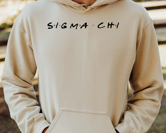 Sigma Chi Greek Friends Fraternity Hoodie _ 30694g