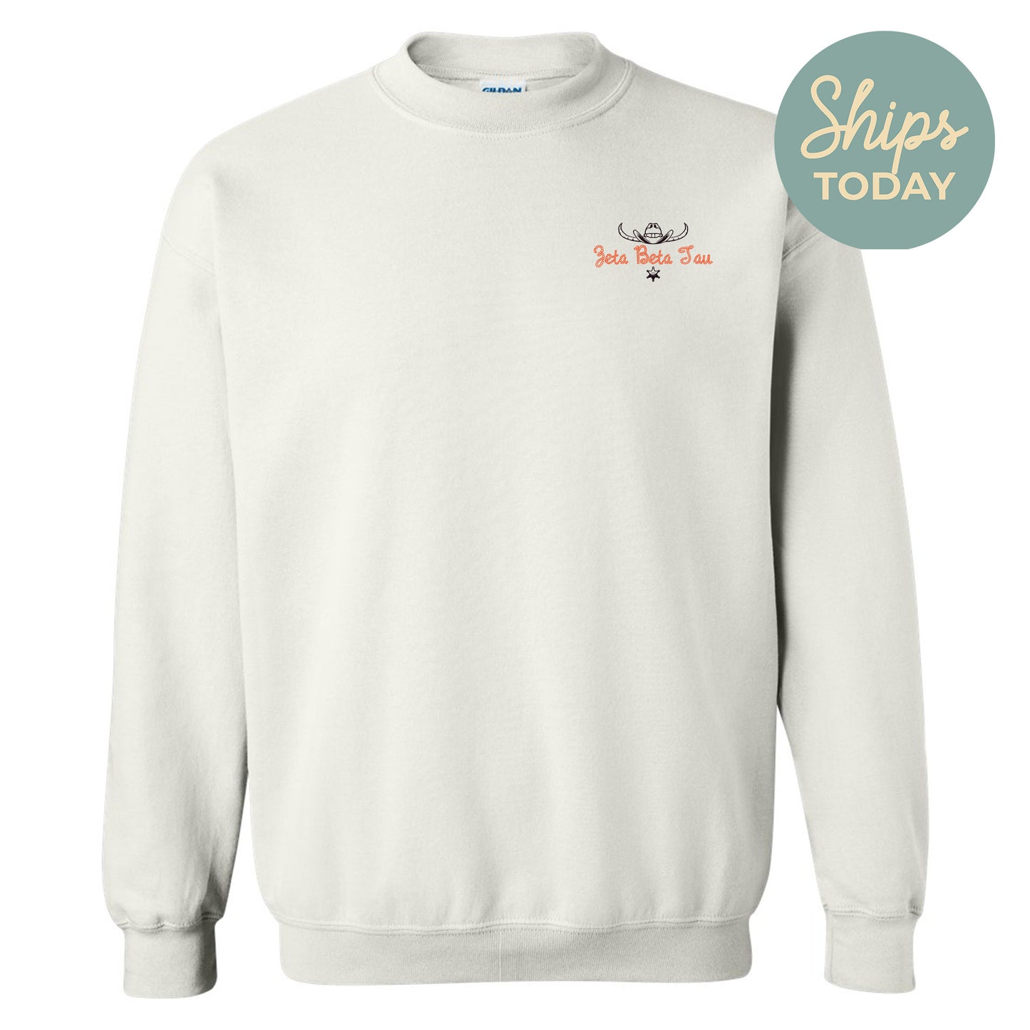Zeta Beta Tau Cowboy Fraternity Sweatshirt _ 31209g