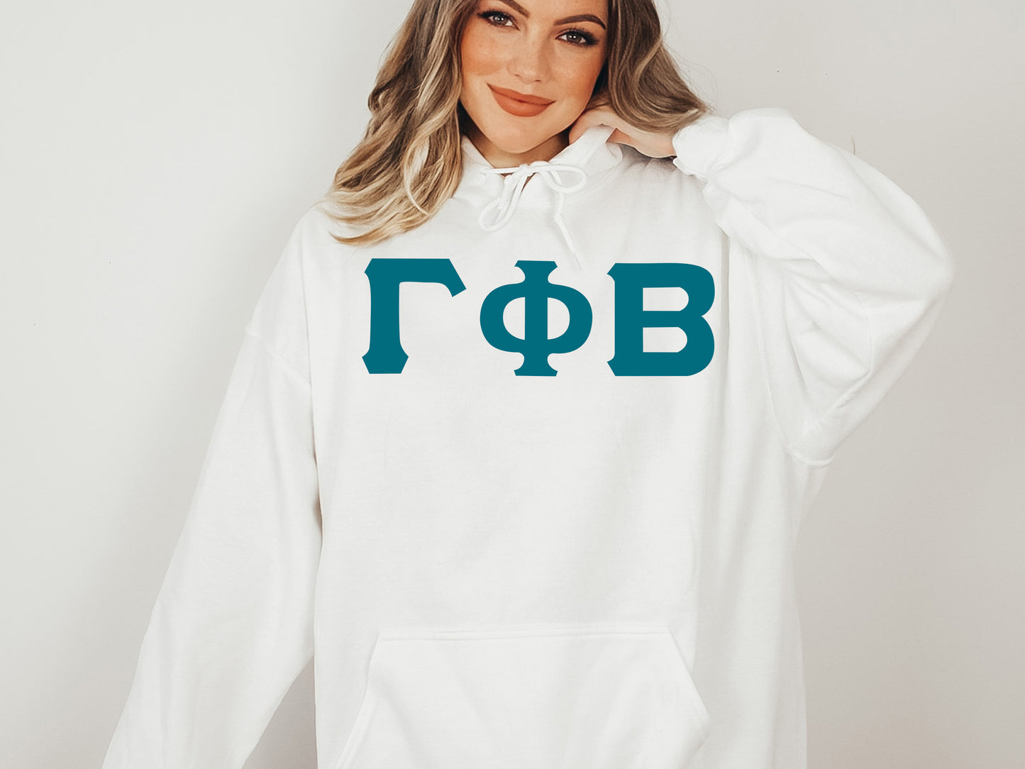 Gamma Phi Beta Back to the Basics Sorority Hoodie _ 636g
