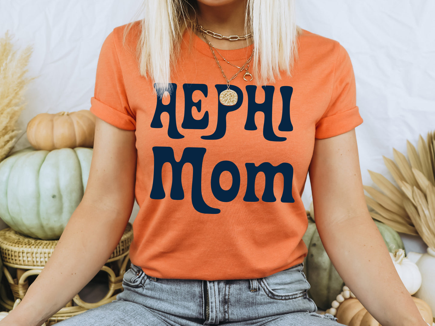 Alpha Epsilon Phi Got it from my Mom Sorority T-shirt _ 3073g