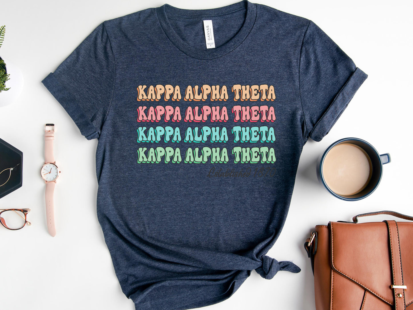 Kappa Alpha Theta Lucy Sorority T-shirt _ 273g