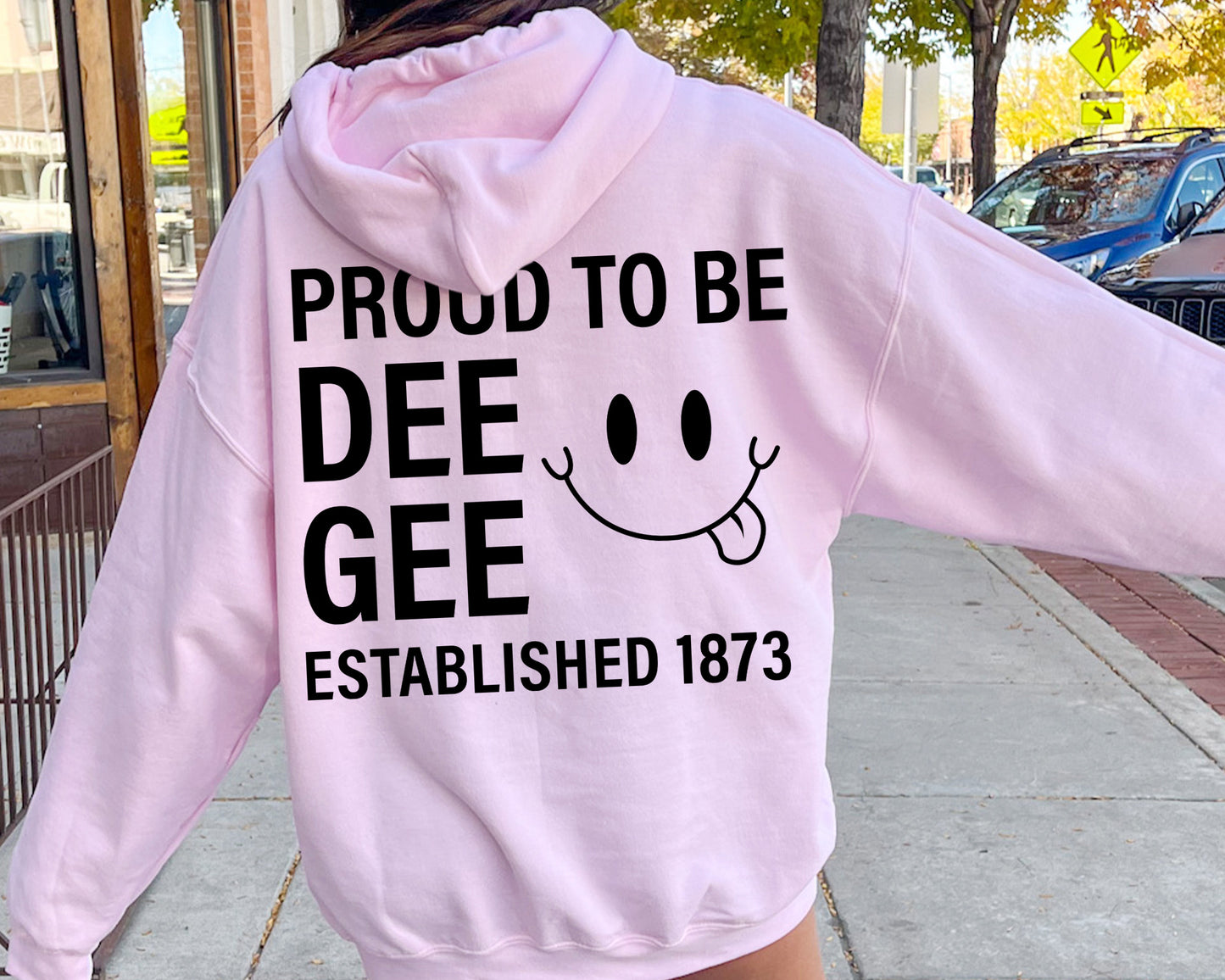 Delta Gamma Proud to Be Sorority Hoodie _ 33139g