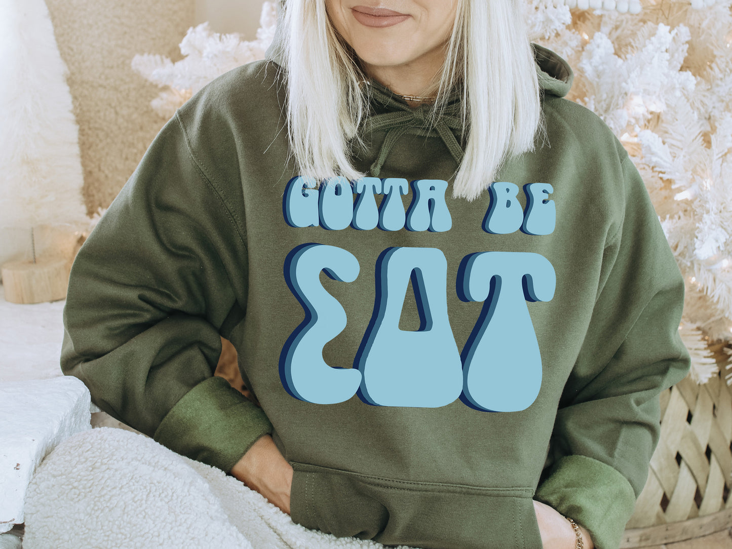 Sigma Delta Tau They've Gotta Be Sorority Hoodie _ 357g