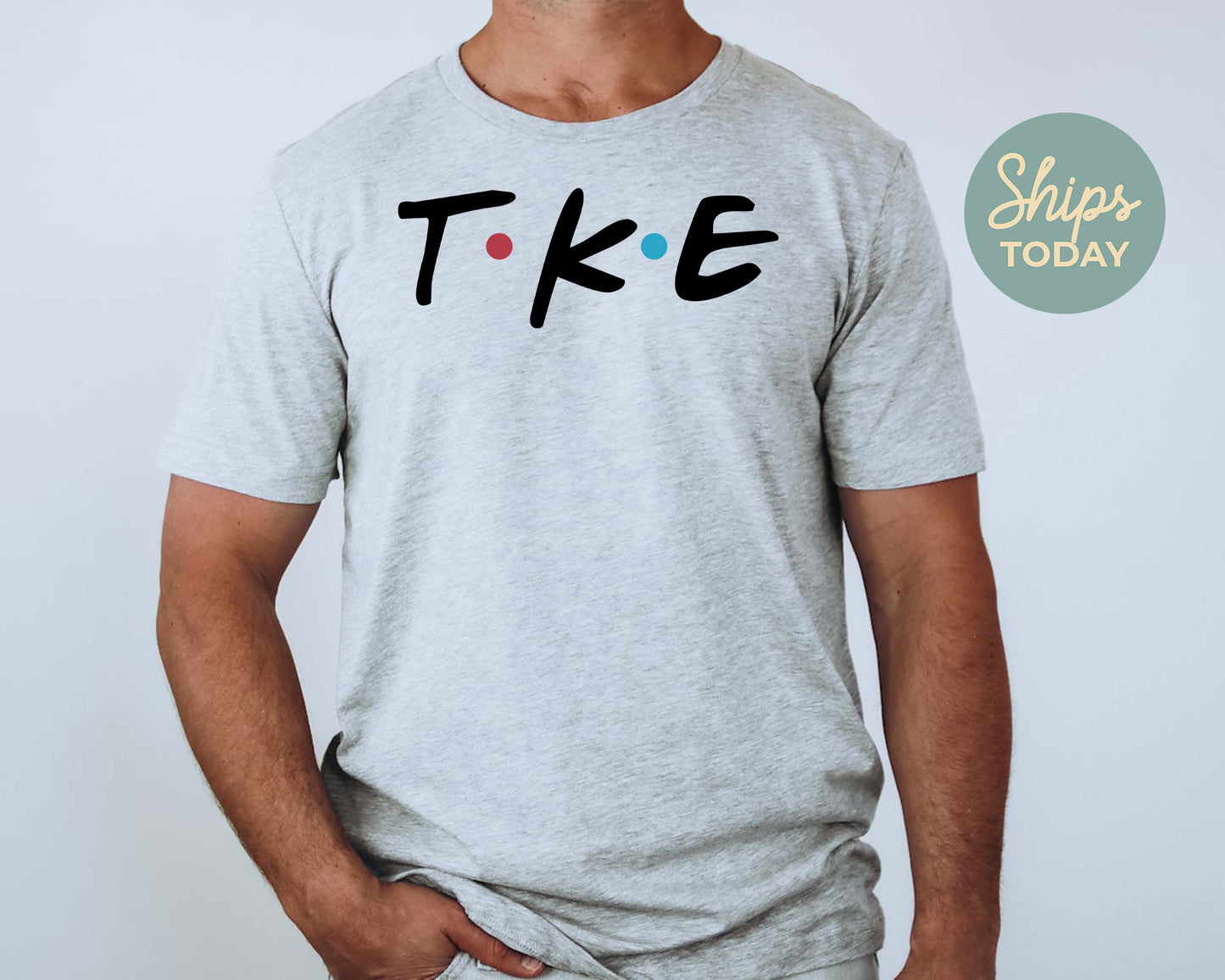 Tau Kappa Epsilon Greek Friends Fraternity T-shirt _ 30699g