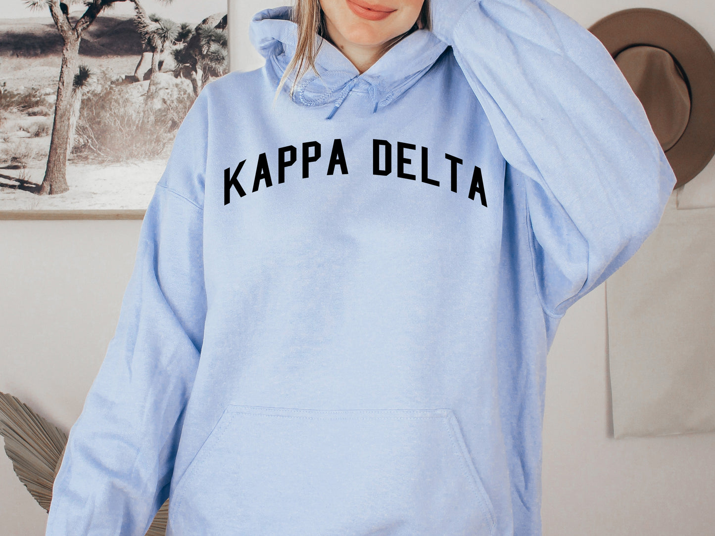 Kappa Delta Just Bold Sorority Hoodie _ 2385g