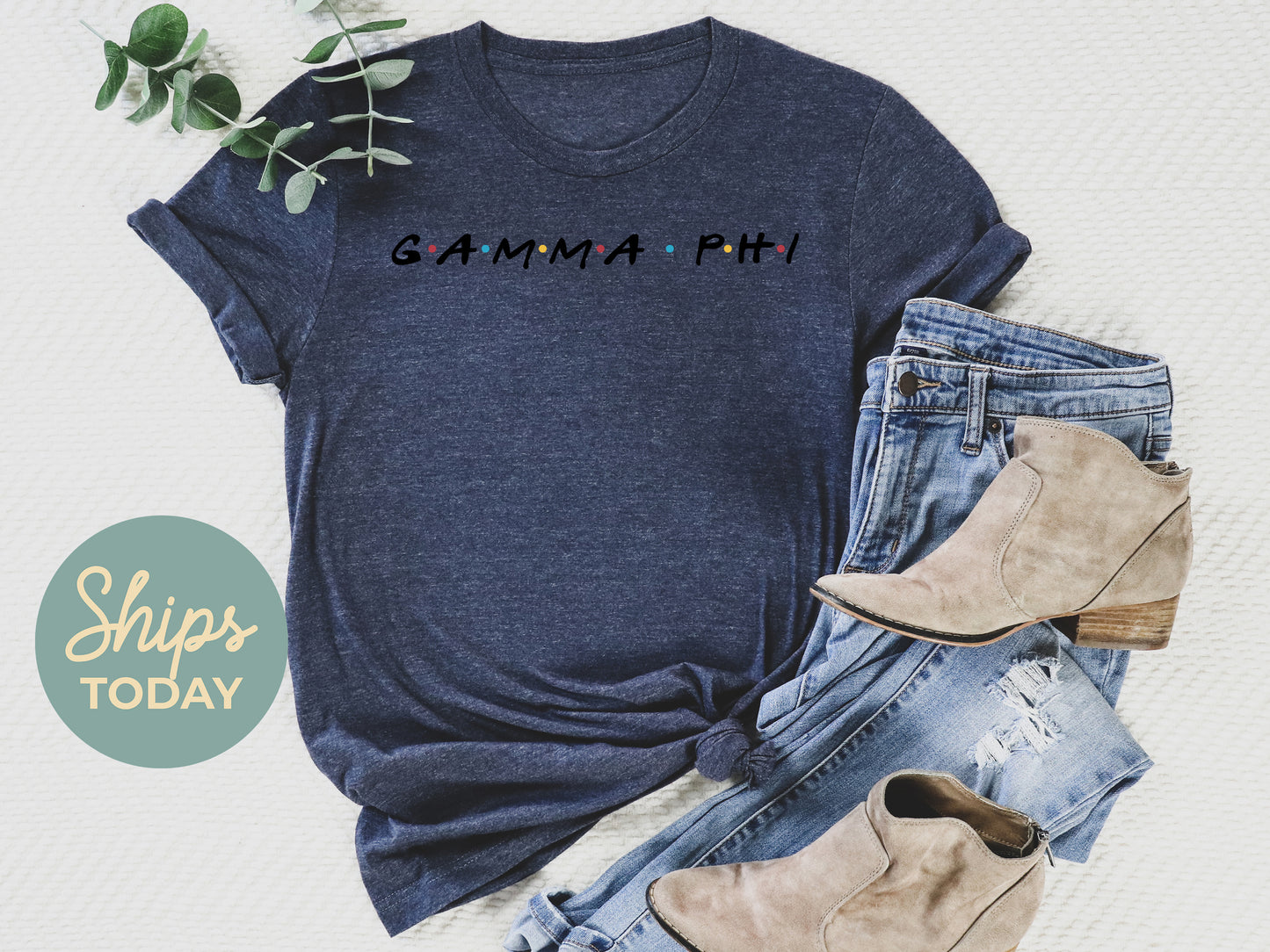 Gamma Phi Beta Friends Frenzy Sorority T-shirt _ 30660g