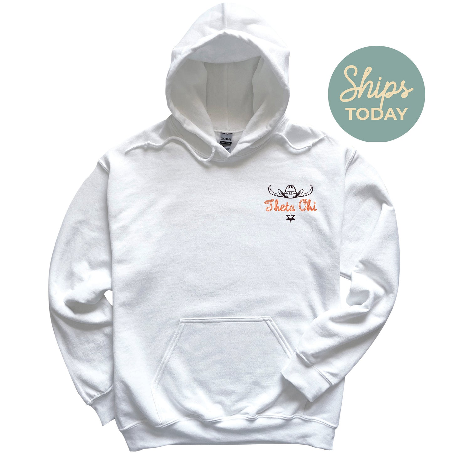 Theta Chi Cowboy Fraternity Hoodie _ 31208g
