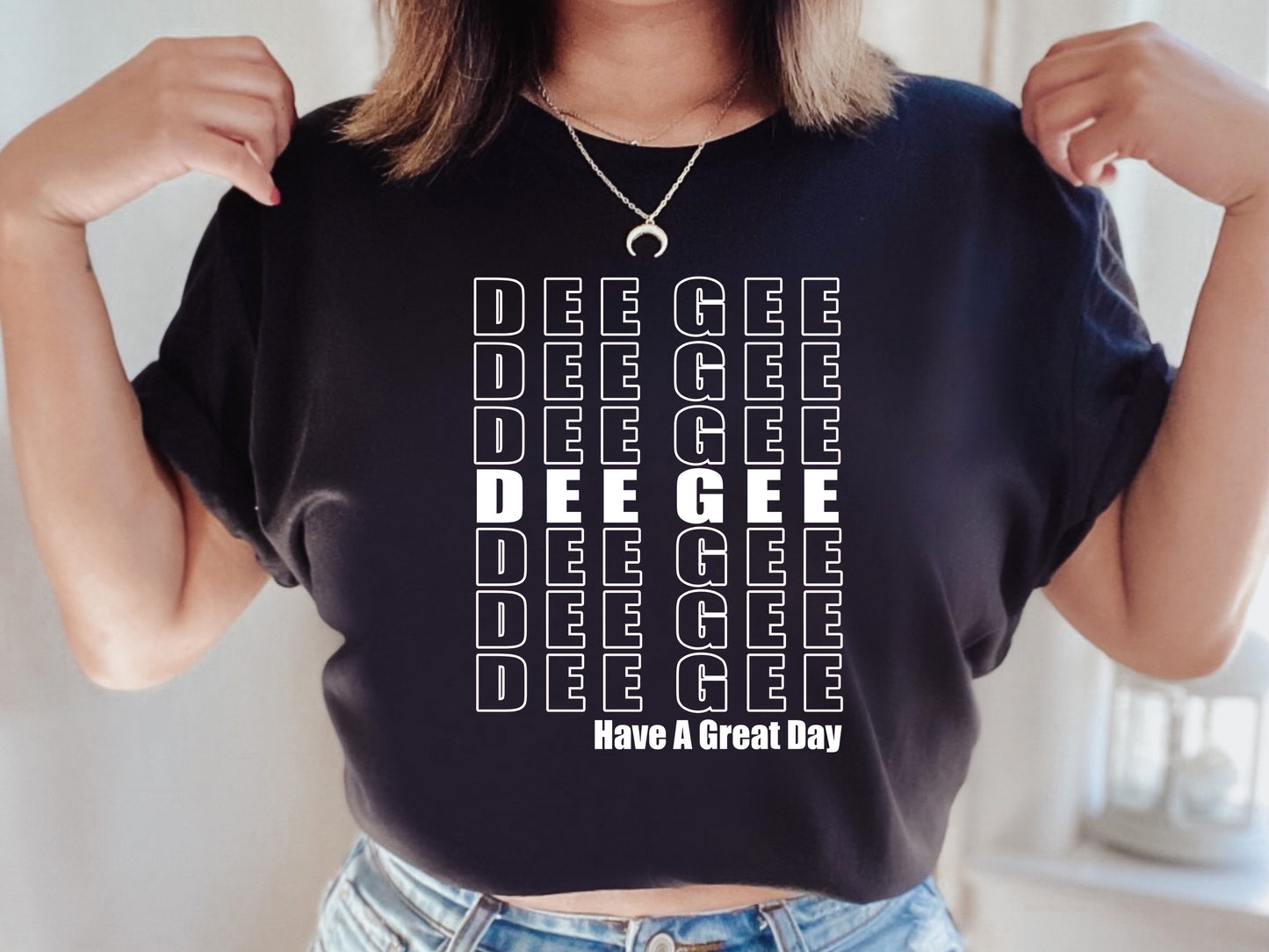 Delta Gamma Have a Great Day Sorority T-shirt _ 2119g